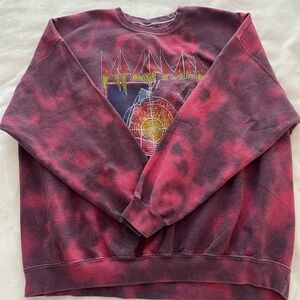 Urban Outfitters Def Leopard Sweatshirt